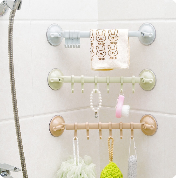 Date d'aspiration tenture murale crochet cuisine salle de bains cintre souper puissance aspirateur ventouse crochets d'aspiration réglable P2