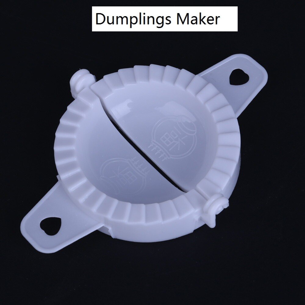 Keuken Gereedschap Knoedel Jiaozi Maker Tool Apparaat DIY Knoedel Mal Hand Knijpen Dumplings Map Dessert Mold Maker Gereedschap