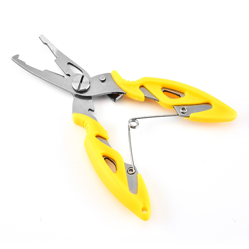 Multifunction Fishing Plier Scissor Braid Line Lure Cutter Hook Remover Fishing Tackle Tool Cutting Fish Use Tongs Scissors