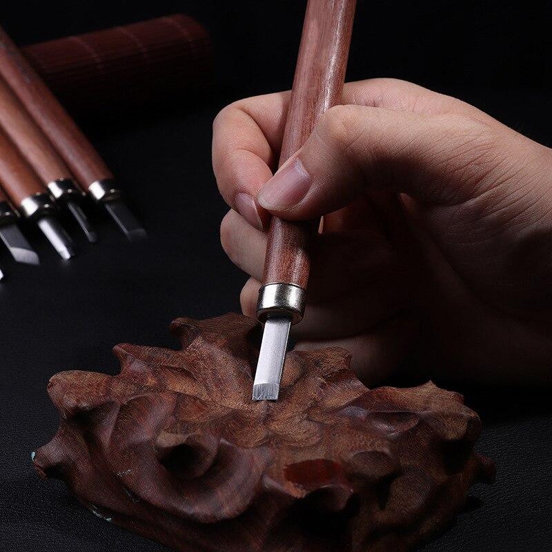 4-10 Stks/set Houten Handvat Carving Beitel Professionele Houten Sculptuur Tool Set Voor Houtbewerking Hobby Kunstenaar Ambachten Snijden