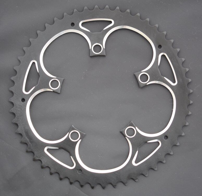 Chainring 110BCD 39T 44T 46T 48T 50T 53T black crankset aluminium 5 to 9 speed