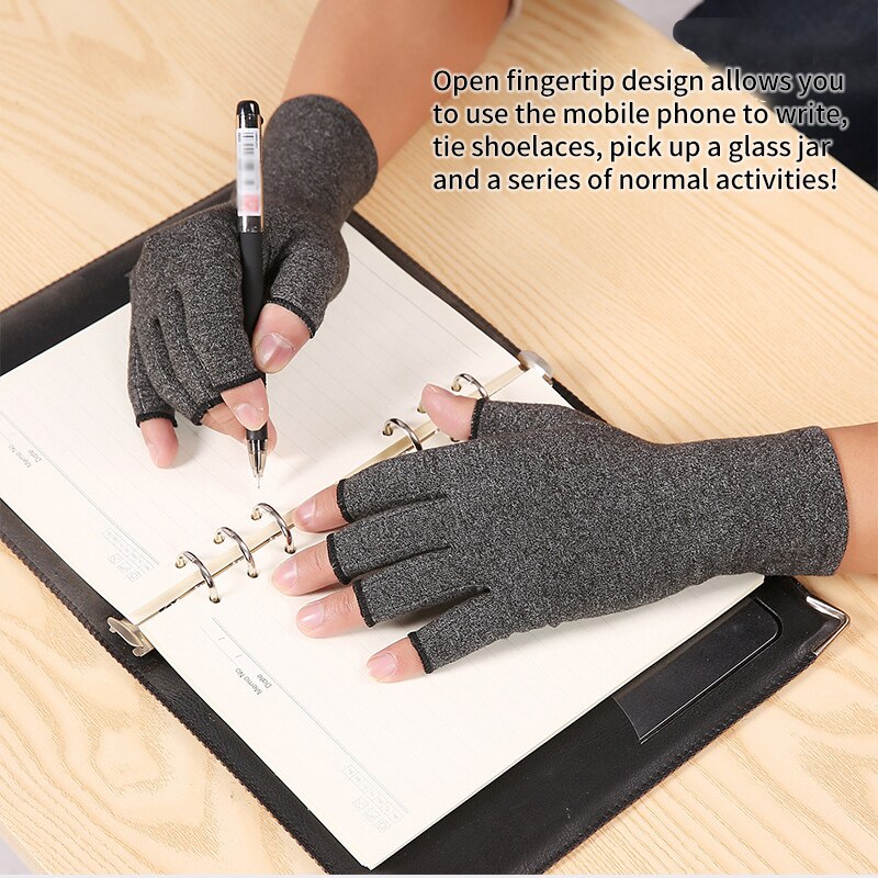 Gloves Magnetic Health Compression Therapy Gloves Arthritis Gloves Fingerless Gloves Rheumatic Compression Hands Anti-Arthritis