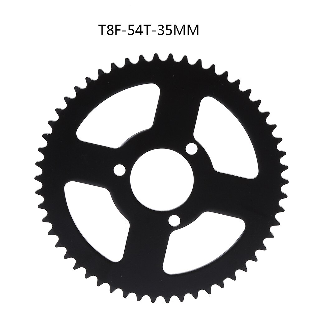 Engranaje de piñón trasero para motocicleta, Agujero interior T8F de 35mm, 54T, 64T, piezas para Moto
