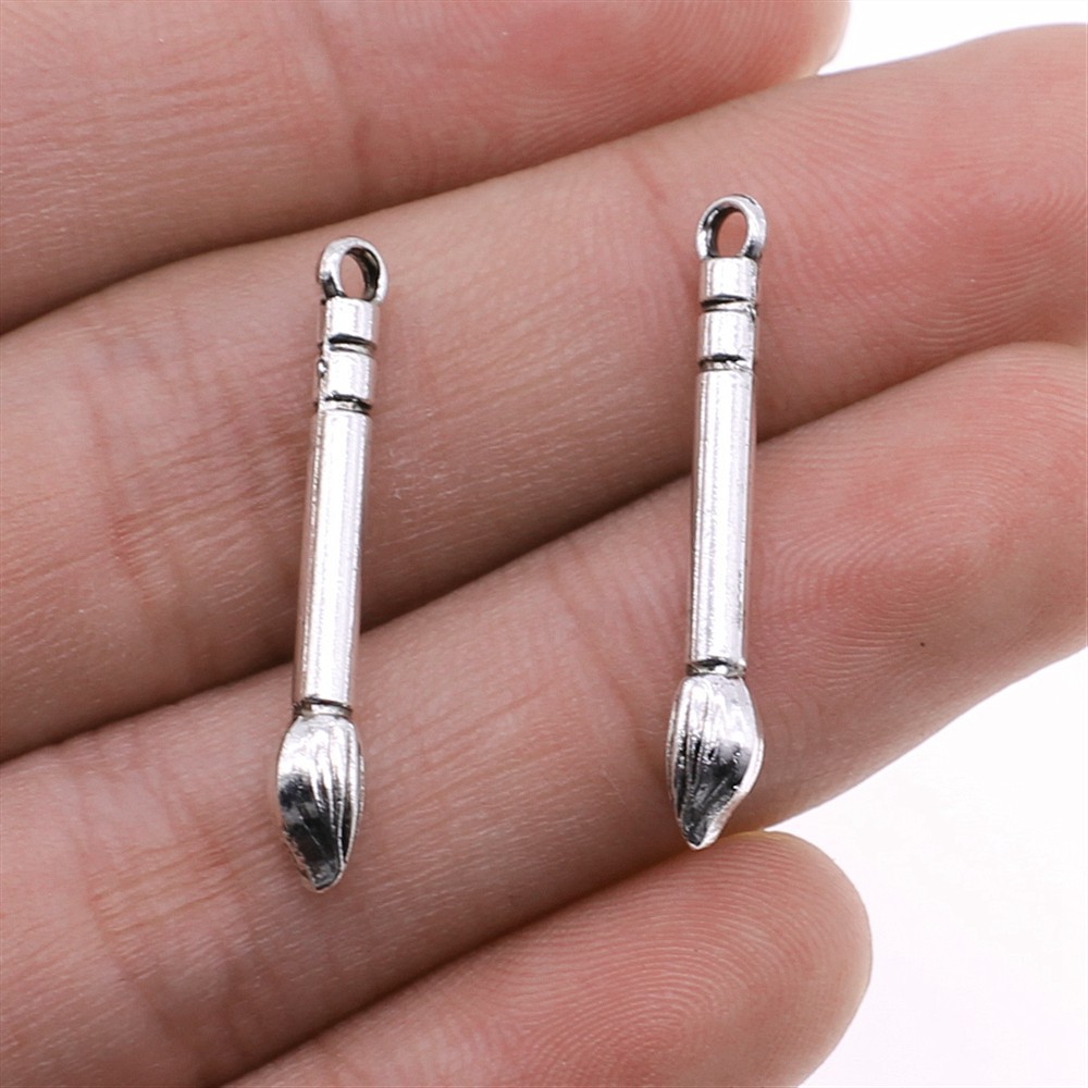 20 stks / partij Antiek Zilver Kleur Schoolbenodigdheden Boek Charms Bachelor Cap Charms Doctor Hat Hanger Graduation Charms: Puur Goud Kleur