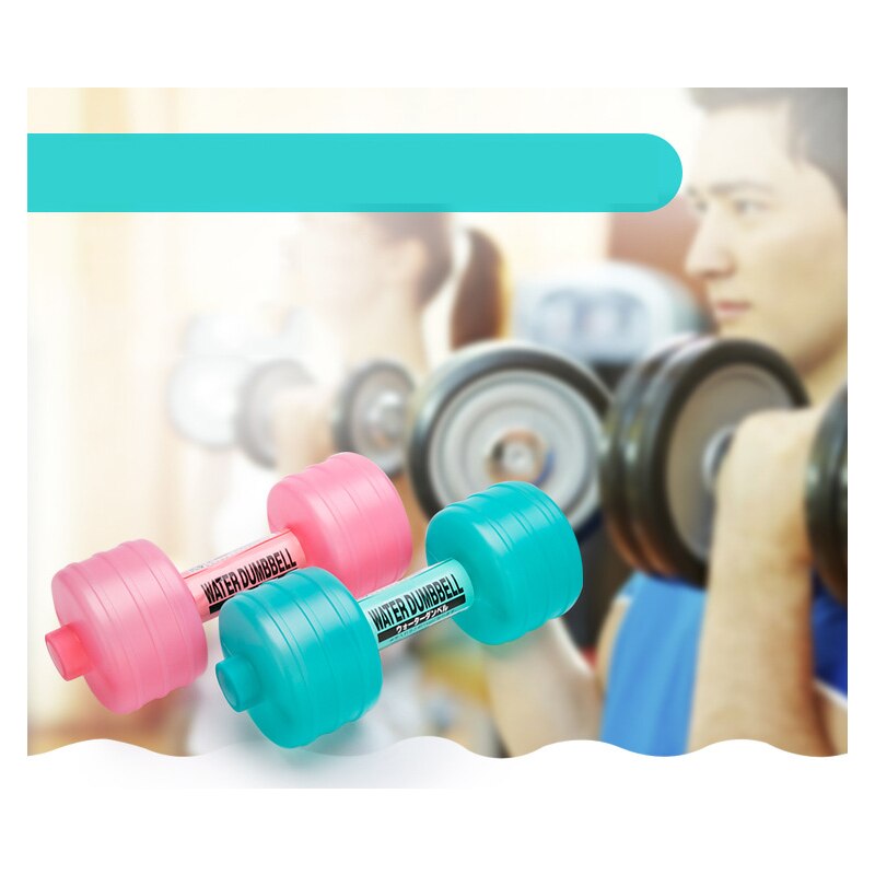 Haltères aquatiques à Injection d'eau pour femmes, 1 pièce, 1kg, équipement d'exercice pour la perte de poids