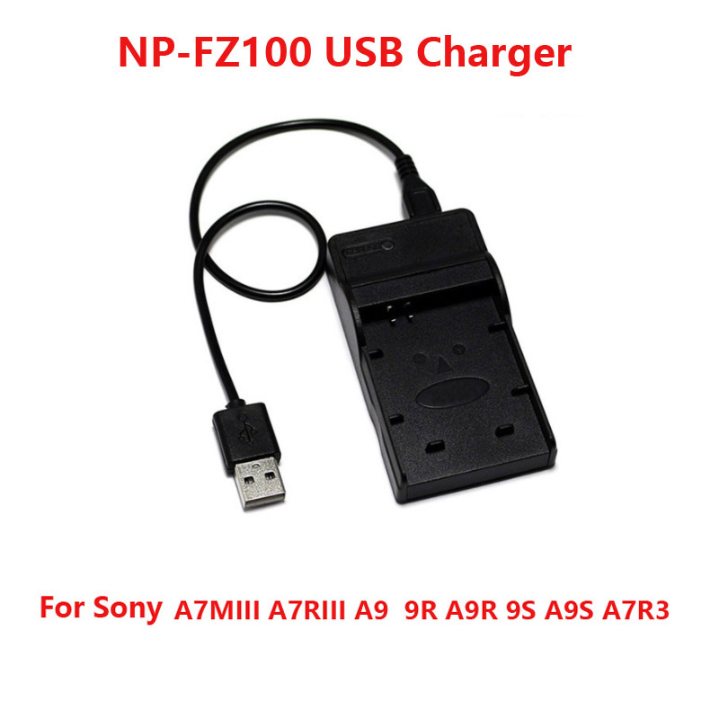 Usb-poort Digitale Camera Batterij Oplader Voor Sony NP-BN1 NP-BX1 NP-F550 NP-FH50 NP-FH100 NP-FR1 NP-FW50 NP-FZ100 NP-BD1 FD1