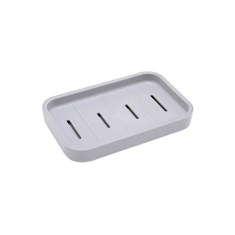 Zeep Rack Zeepbakje Case Badkamer Wastafel Aftappen Zeepbakje Houder Zeep Container Keuken Sink Tub Sponge Opslag Cup rekken: Grey