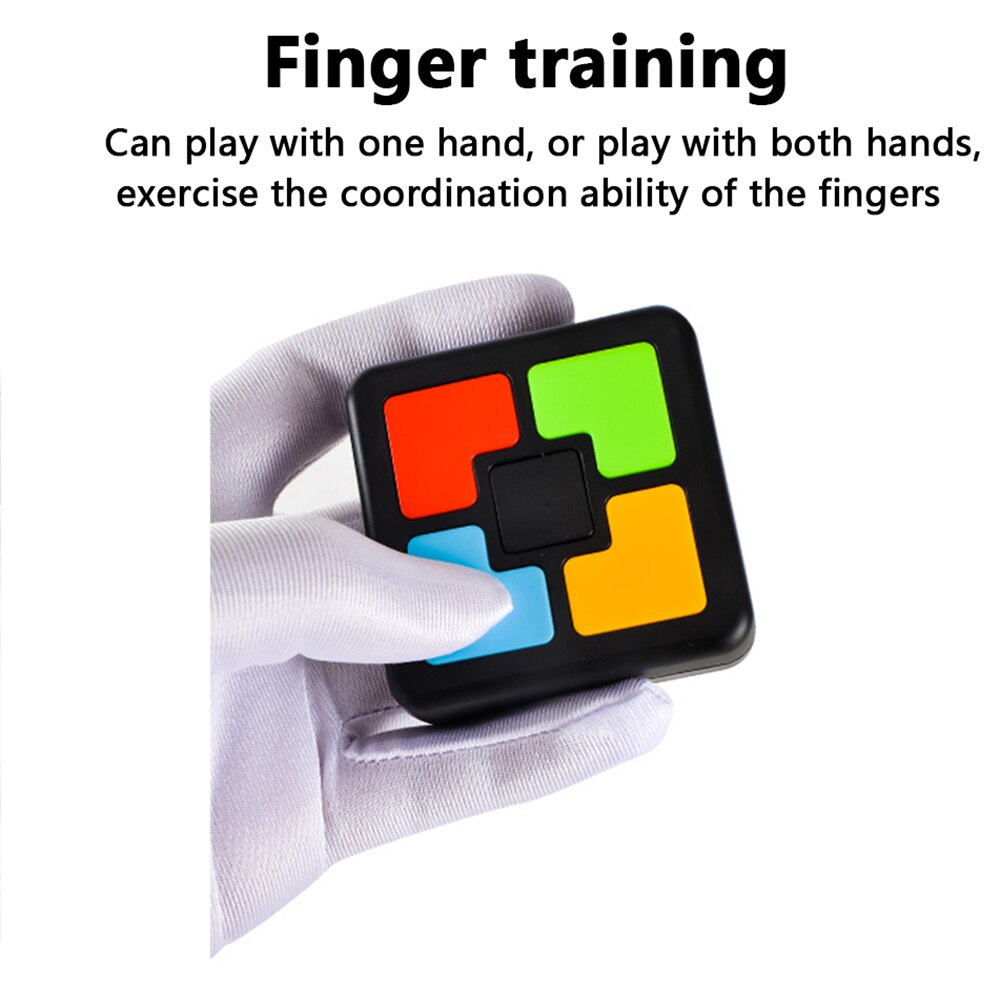 Children's Educational Games Machine Fidget Toys Innovative Interactive Flash Memory Training One-hand Game Console Puzzle Brain