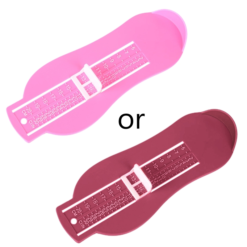 Kid Säuglings Fuß Messen Manometer Schuhe Größe Mess Lineal Gerät Kinder 6-20cm