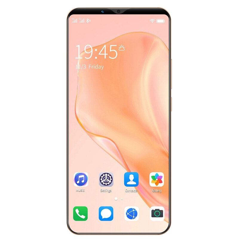 Smartphone Note20 Plus, 5,72 pulgadas, MTK6572, Dual-Core, 512MB + 4GB de memoria, tarjeta Dual, modo de reposo, Android 4,4, 2, enchufe europeo: Gold
