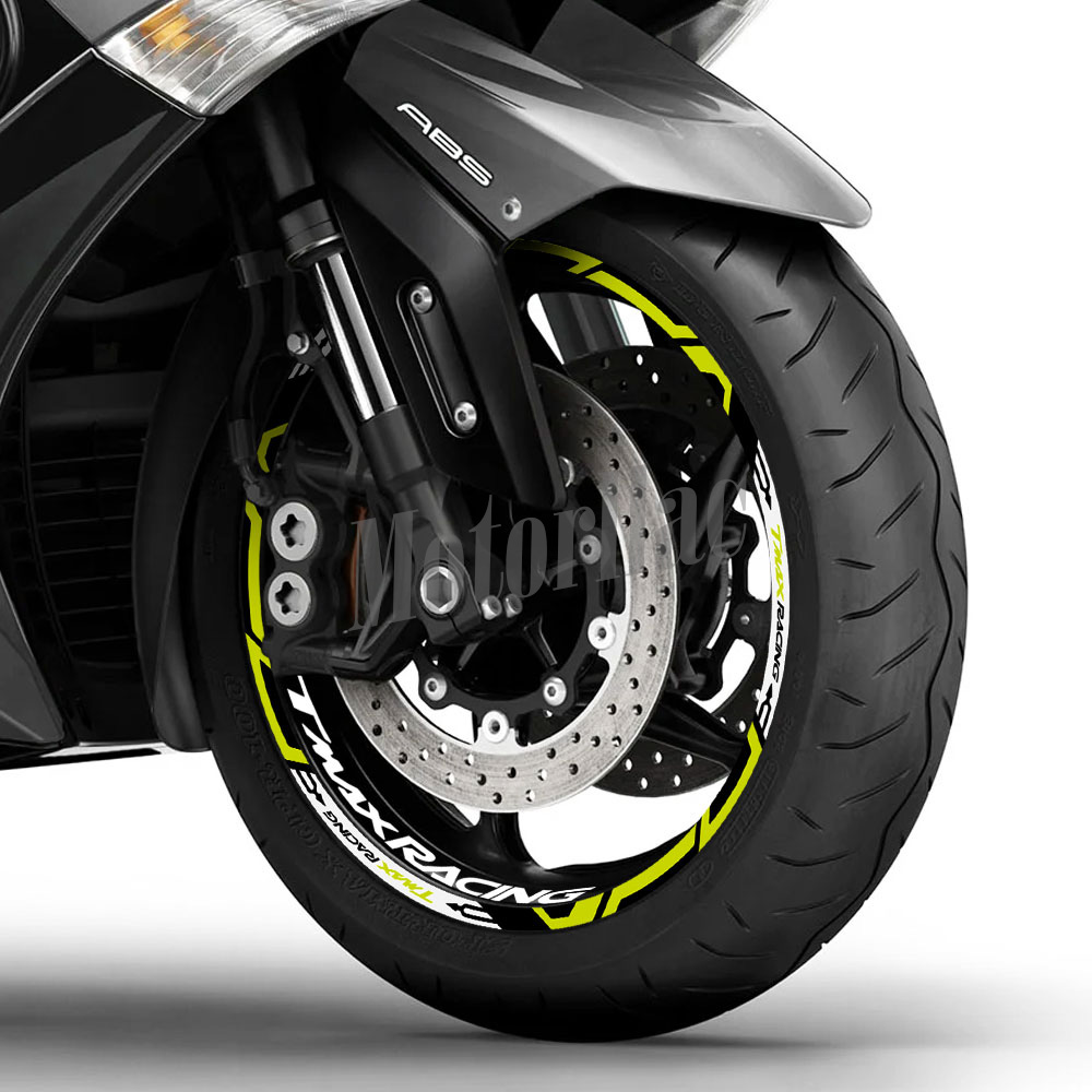 Para TMAX 500 530 560 tmax 2023 pegatina reflectante para llanta de motocicleta calcomanía Scooter raya cinta accesorios impermeable
