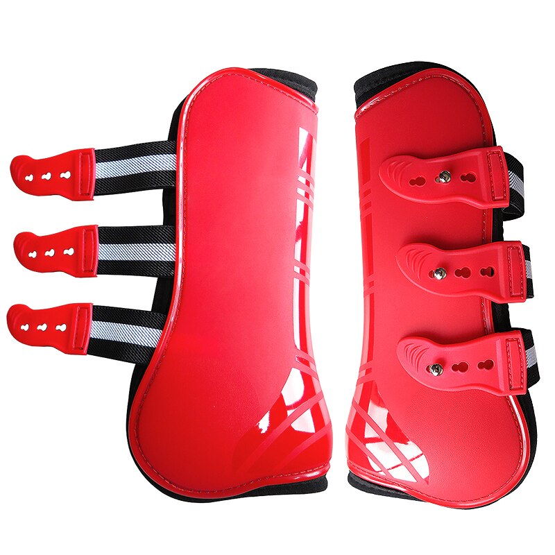 Botas para tendón de caballo, carcasa de PU, forro de neopreno. Para proteger las piernas de tu caballo de lesiones. AC7037 y 7038
