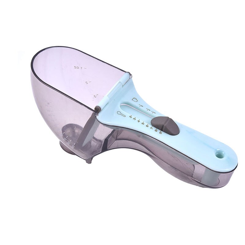 Adjustable Measuring Spoons With Snaps Multifunctional Markings Scoop Kitchen Stuff