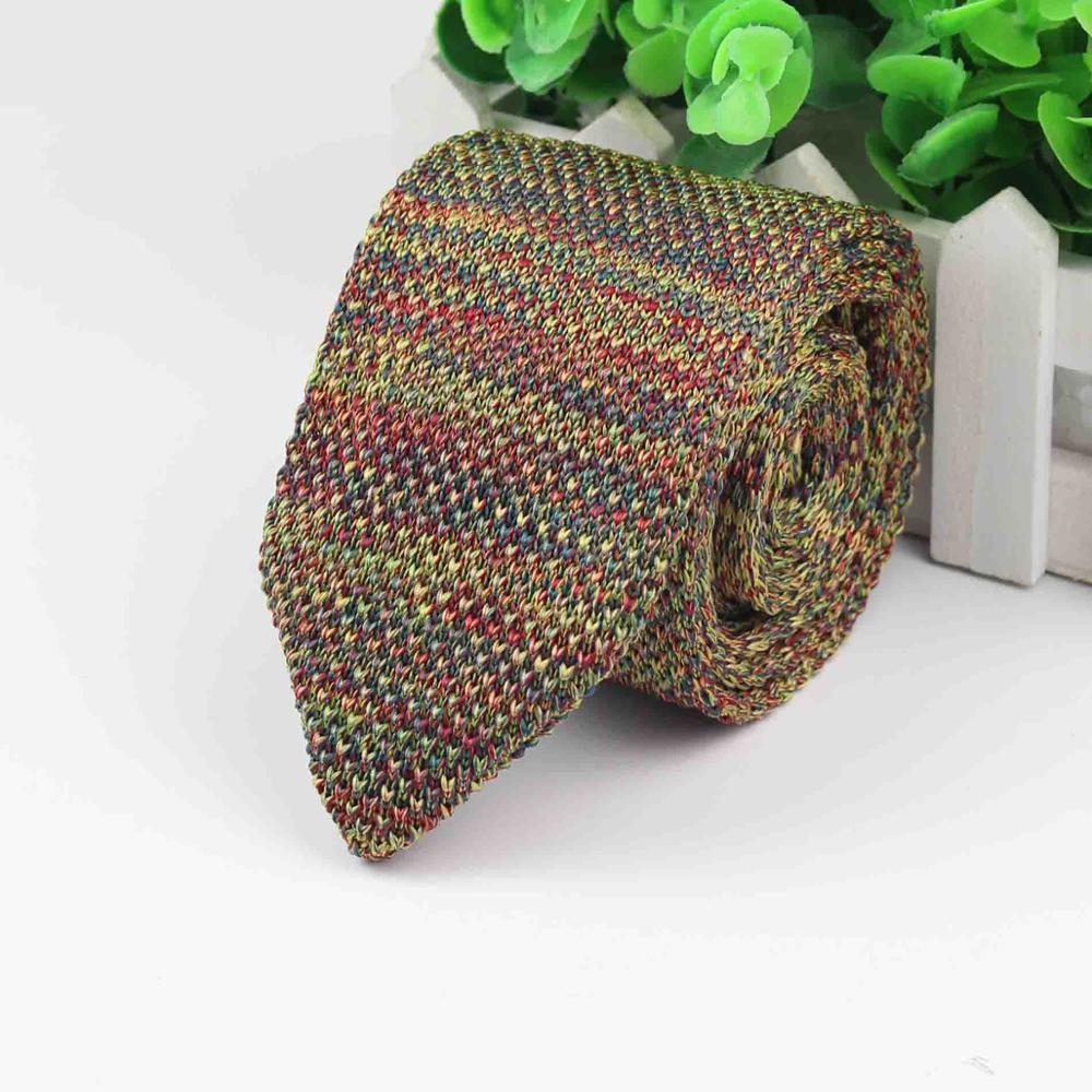 Neue Stil, , männer Bunte Krawatte stricken Gestrickte Krawatten Krawatte Normale Dünne Klassische Gesponnene Cravate Schmale Krawatten: 14