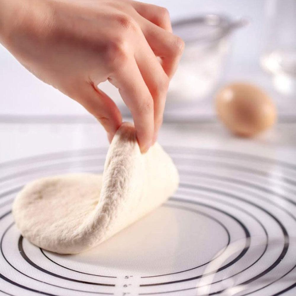 50*40/30*40cm Silicone Baking Mat With Scale Rolling Dough Pad Kneading Dough Mat Non Stick Pastry Sheet Oven Food Grade Liner