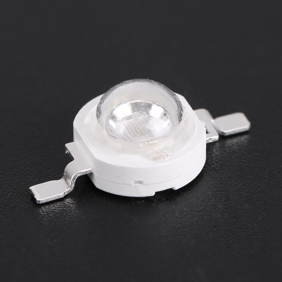 10Pcs 3.4-3.6V 3W Ultraviolet Light Bulbs Desinfection Lamp 395-400nm UV LED Ultraviolet Lights For Scanning Printer Detecting