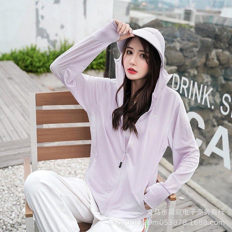 Sports Sun Protection Clothing Summer Anti-ultraviolet Ice Silk Warm Outdoor Clothing Sun Protection Clothing Windbreaker