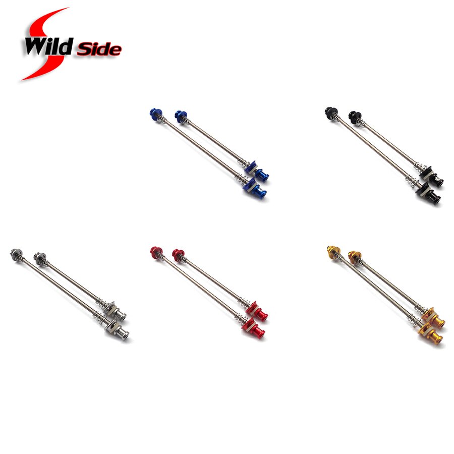 Paire D’axes De Roue Rapides Lightweight – Titane/Carbone – 100/135 Mm – Occasion