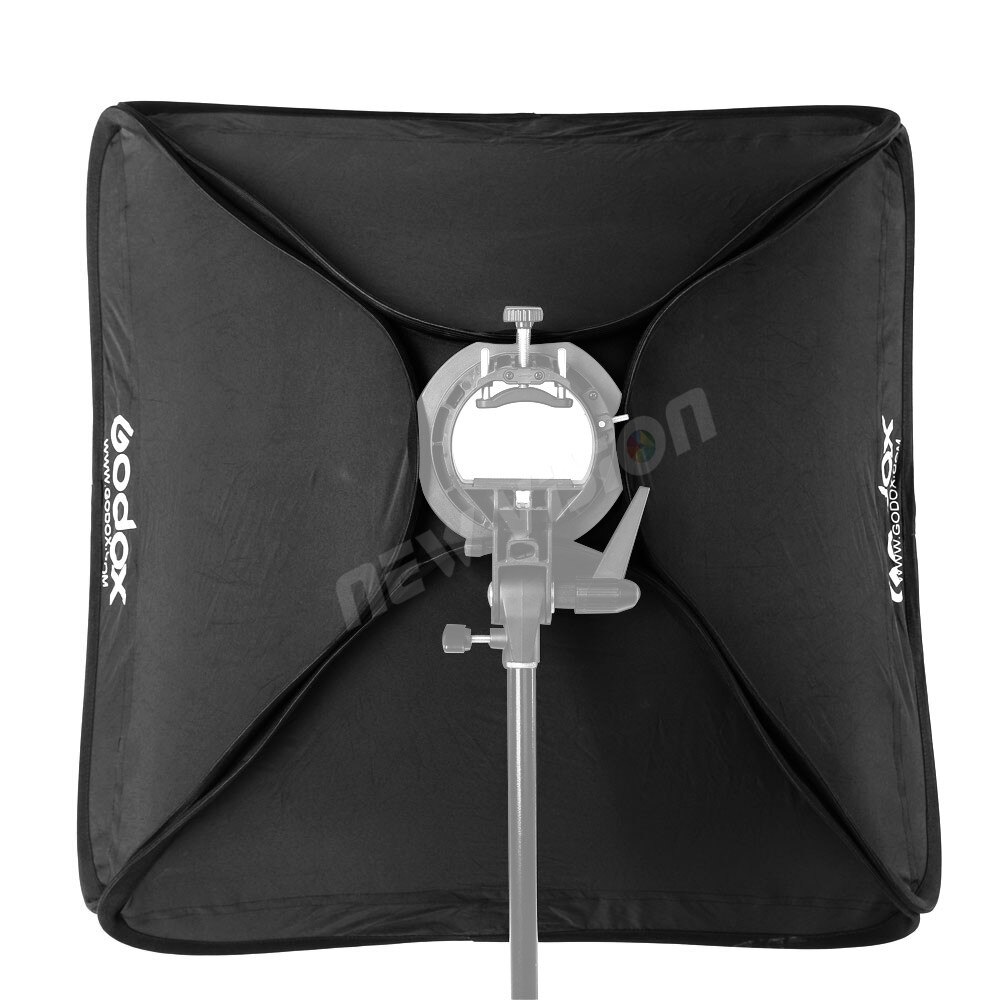 Godox 60*60 cm opvouwbaar Soft Box Godox Suitbale Voor S-type Bracket Camera Flash (60*60 cm Softbox Alleen)