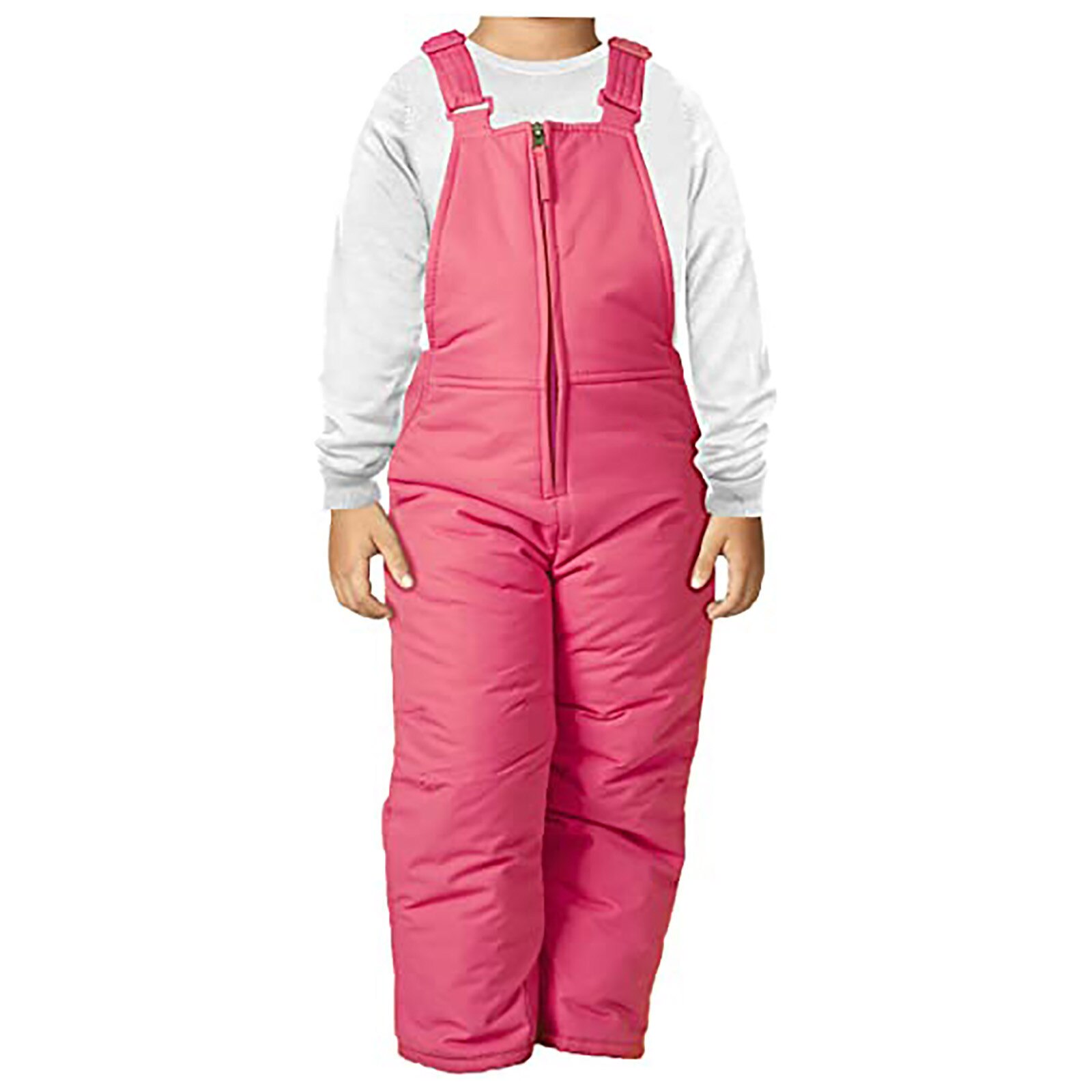 40 # crianças calças de esqui na neve meninos ao ar livre quente snowboard calças de inverno respirável à prova dwaterproof água para menina menino: S / Hot Pink