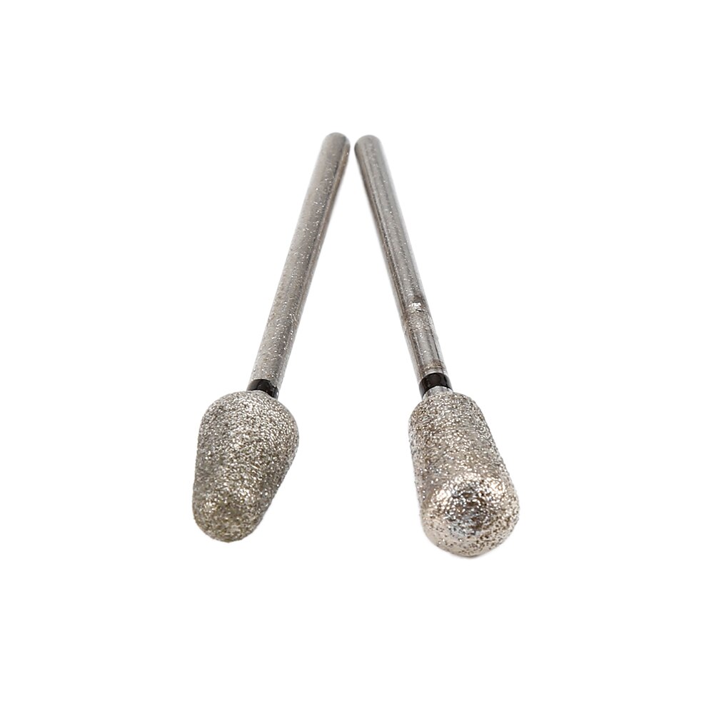 Nagelkunst polijst slijpkoppen 2.34mm schacht cilindrische ronde kop nagelkunst boorbits manicure gereedschap tslm 2