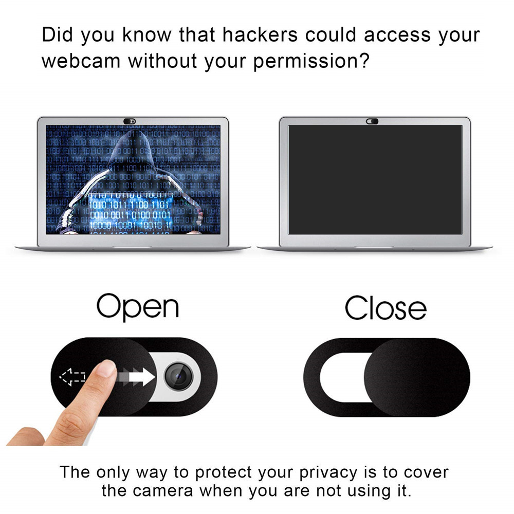 Obturateur de Webcam universel, couverture de caméra anti-espion pour iPad, ordinateur portable, PC, Macbook, tablette, objectif, autocollant de confidentialité