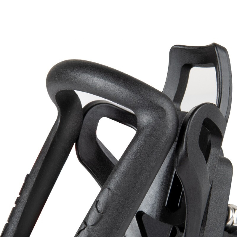 Universal Motocicleta Água Cup Holder, Bike Guiador Bottle Holder, Ajustável Nylon Drink Holder, 1 Conjunto