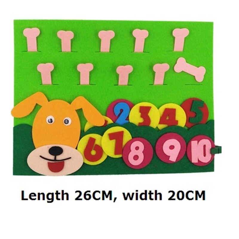 Juguetes Montessori de educación temprana para bebé, materiales de tejido Diy, rompecabezas, material didáctico de matemáticas, suministros para niños: Wj21-12