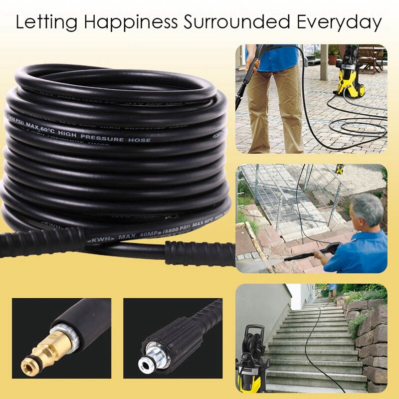 Manguera de limpieza de alta presión para Karcher K2 K3 K4 K5 K6 K7, 10M