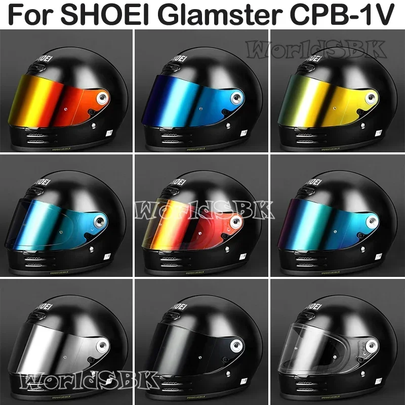 SHOEI Glamster CPB-1V Motorradhelmlinse retro Integralhelm Visier Anti-UV Casco SHOEI Motorradzubehör