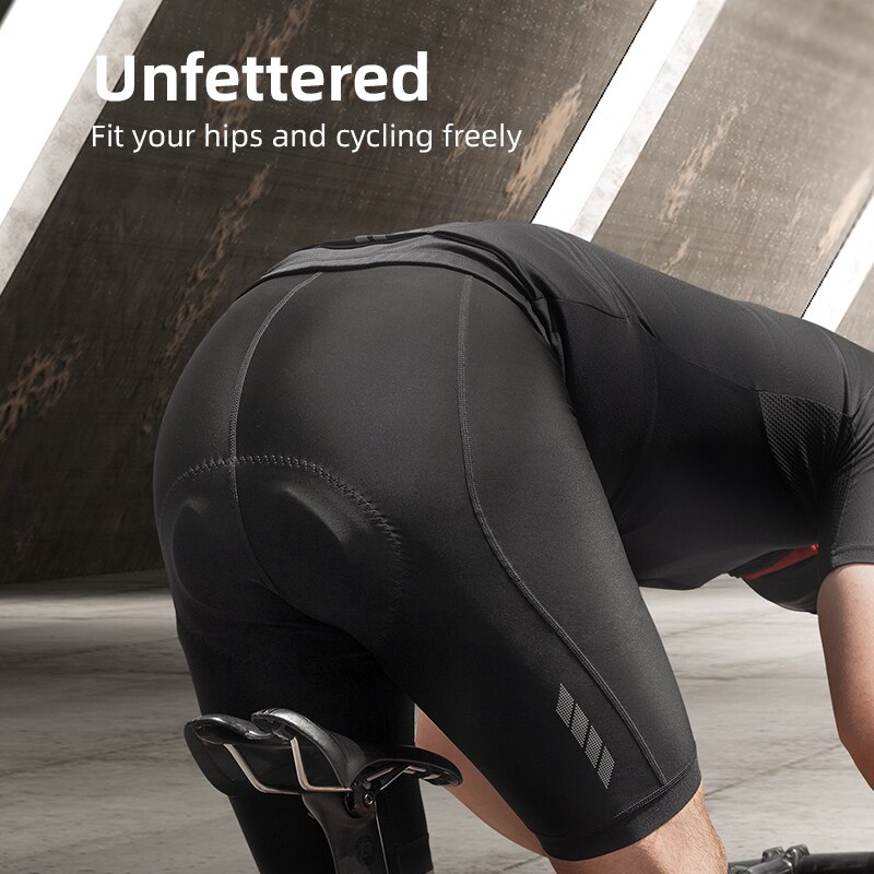 ROCKBROS pantaloncini da ciclismo 3D Gel Pad antiurto MTB bicicletta collant corti pantaloni da bici estate Unisex pantaloncini da equitazione traspiranti