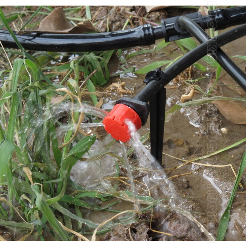 4/7mm DIY Drip Irrigation System 5M-25M Watering Garden Hose Micro Drip Watering Kits with 1/2" 3/4" Connector Plant Watering