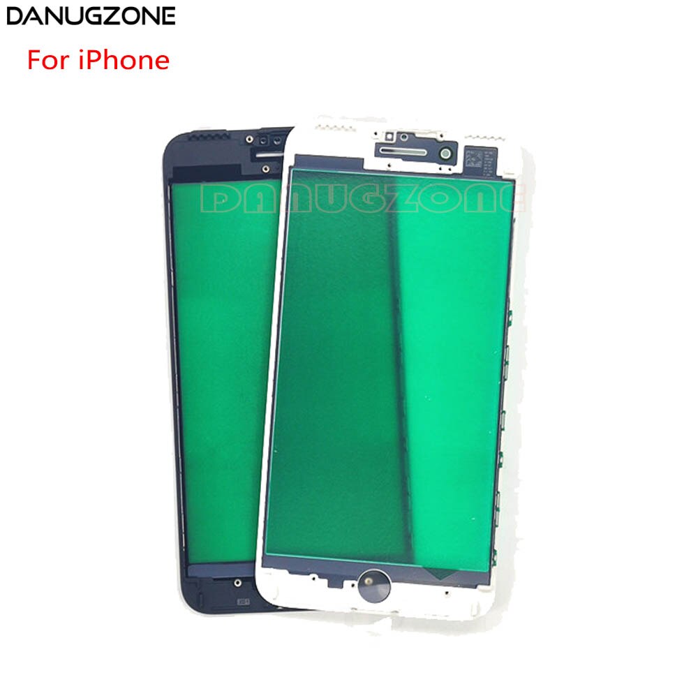 Touch Panel For IPhone 6 Plus 5 5S 4.7&#39;&#39; 5.5 inch 6S 11 Front Outer Screen Glass Lens With Frame