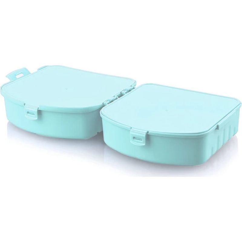 Student Lunch Box Four Compartment Office Worker Double Heating Lunch Box контейнер для еды#GH