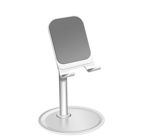 Neue Schreibtisch praktisch Halfter Stehen Für IPhone IPad, Einstellbare Metall Schreibtisch Tablette Halfter Universal- Tisch praktisch Stehen: Silber