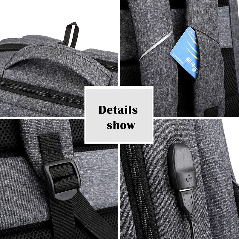 Business Rucksäcke Männer Für 15,6 Zoll Laptop/Computer Rucksäcke Mit USB Lade Anti Theft Bagpack Schul Mochila Männlich Neue