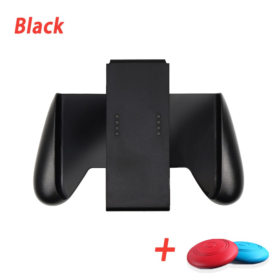 Gaming Grip Handvat Controller Voor Nintendo Switch Vreugde Con Houder Comfort Grip Handvat Beugel Houder Voor Nintend Schakelaar Joycon: black