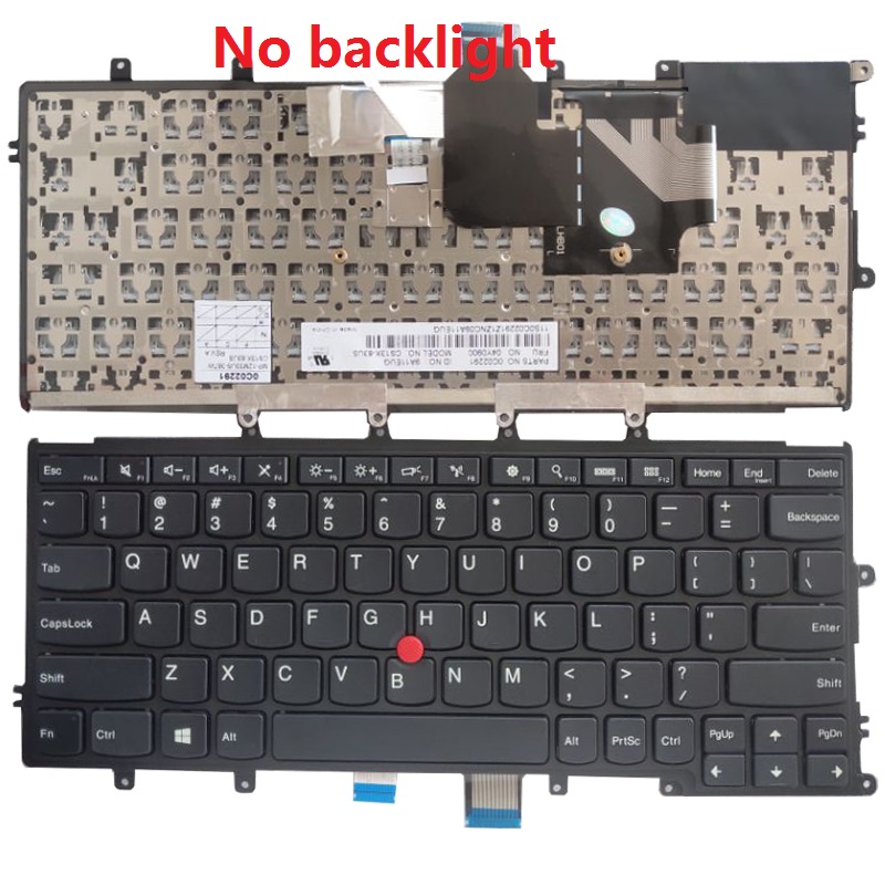 US Keyboard For Lenovo Thinkpad X230S X240S X240 X250 X240I X260S X270 US laptop Keyboard 04Y0938: No backlight