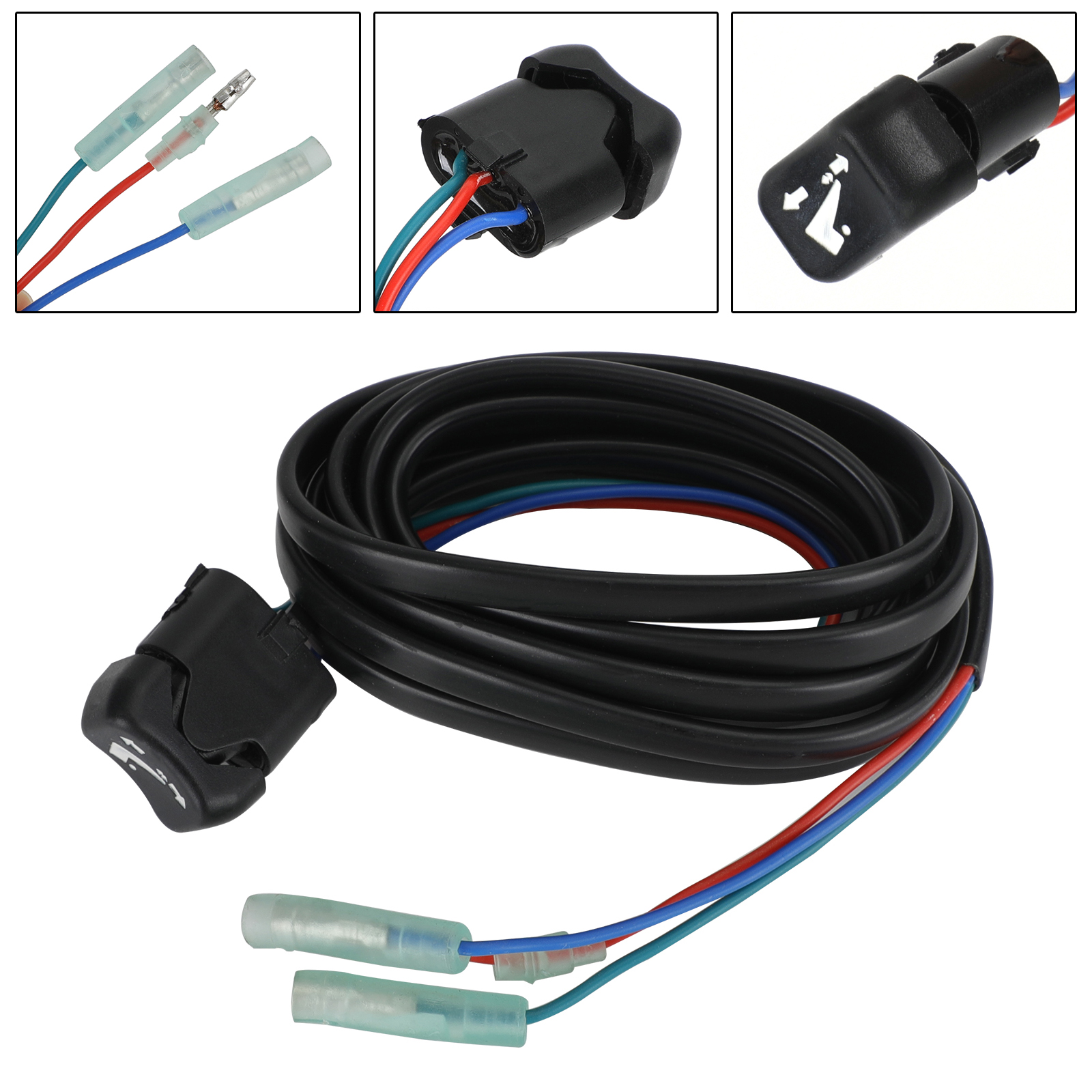 Areyourshop Trim & Tilt Schakelaar Assemby Fit Voor Yamaha 704-82563-41-00 704-82563-42-00 Boot Onderdelen