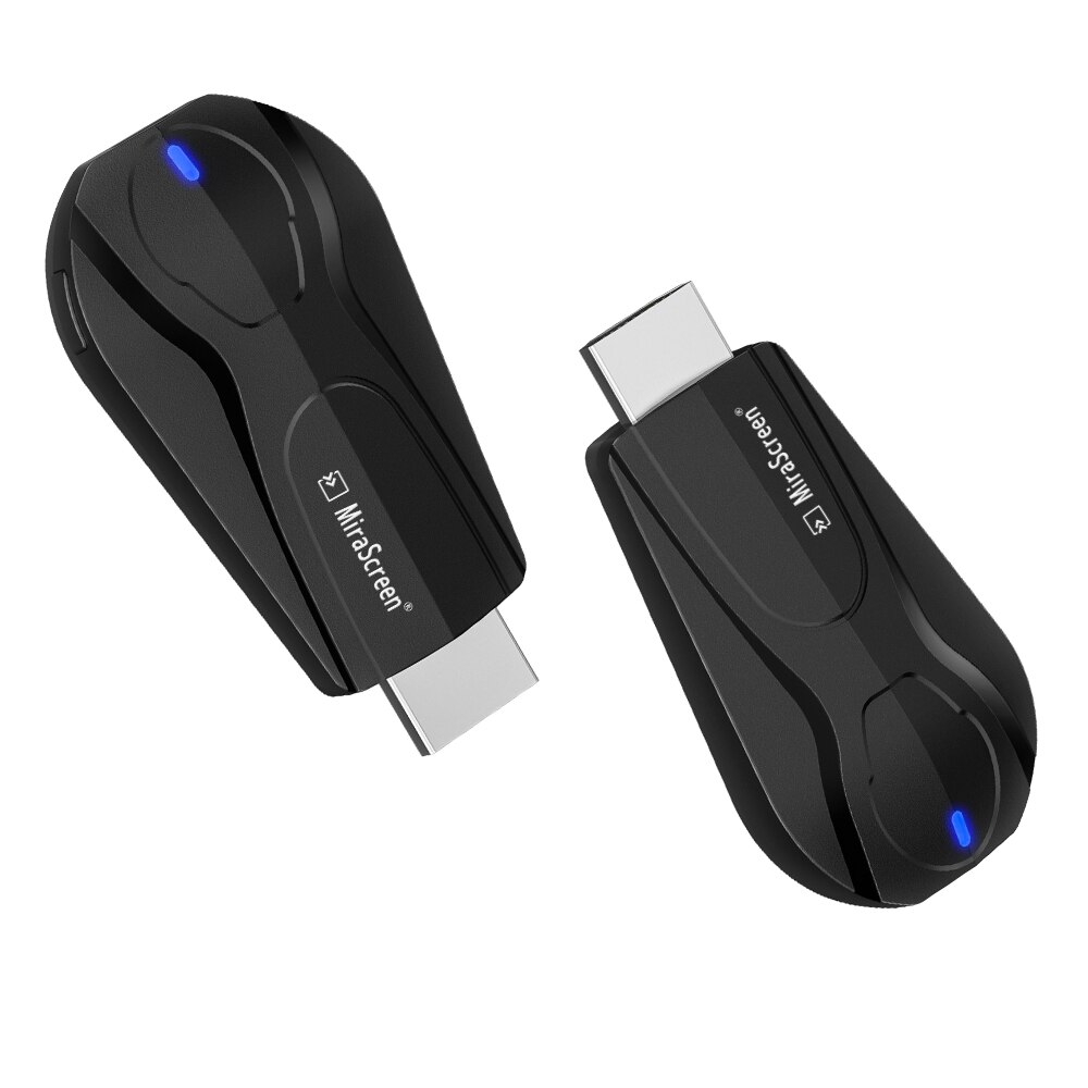 Mirascreen trådløs tv stick miracast airplay modtager 5g 2.4g wifi dongle spejl skærm støbt pusher anycast spejlskærm