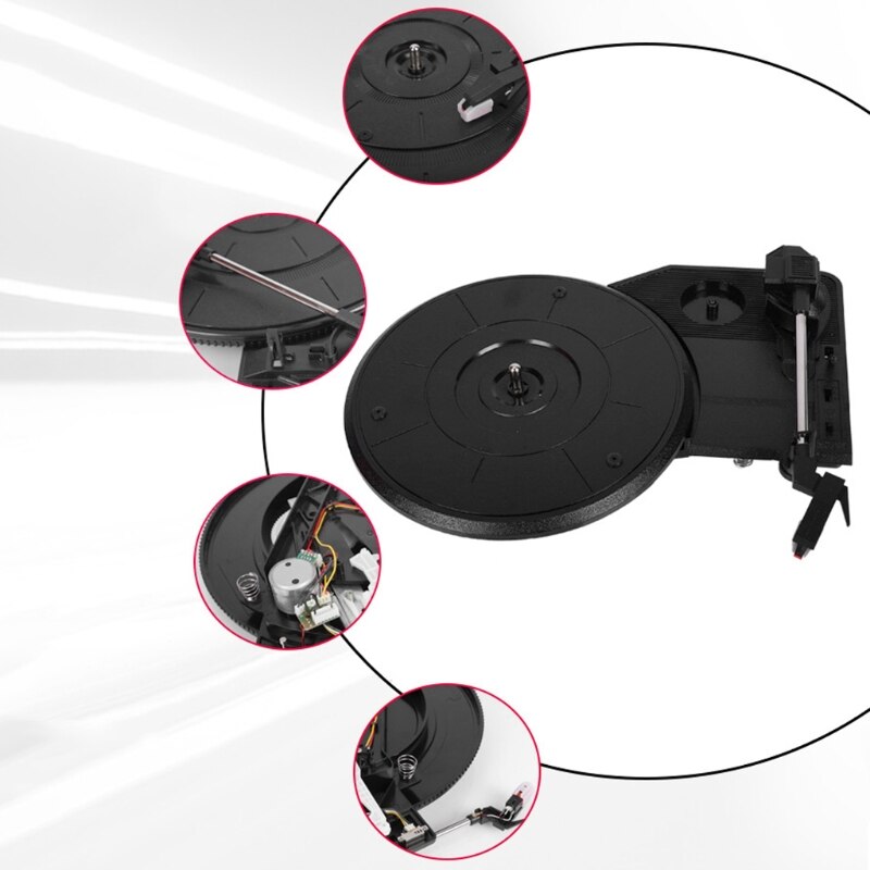 280Mm Draaitafel Automatische Arm Terugkeer Platenspeler Platenspeler Grammofoon Accessoires Onderdelen Voor Lp Vinyl Platenspeler