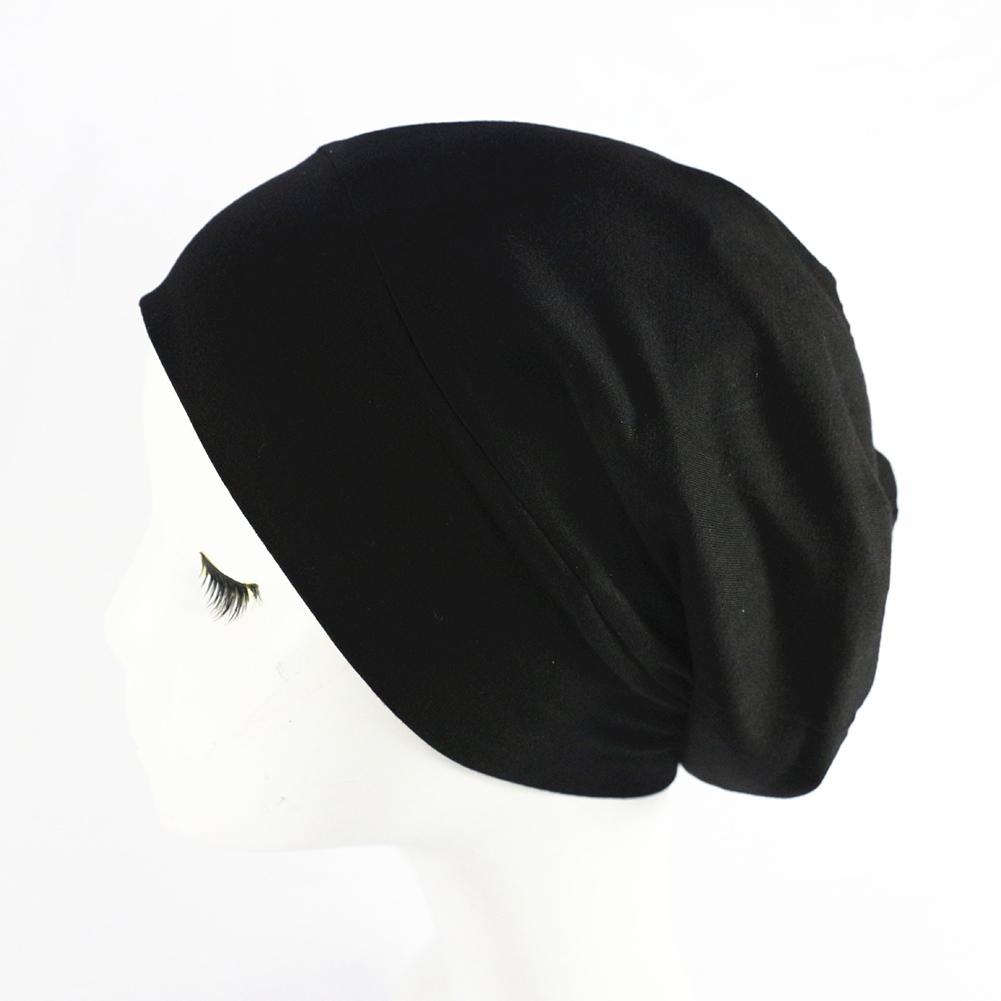 Vrouwen Satijn Effen breedgerande Slapen Hoed Nachtrust Cap Haarverzorging Motorkap Slaapmutsje Voor Vrouwen Mannen Unisex cap