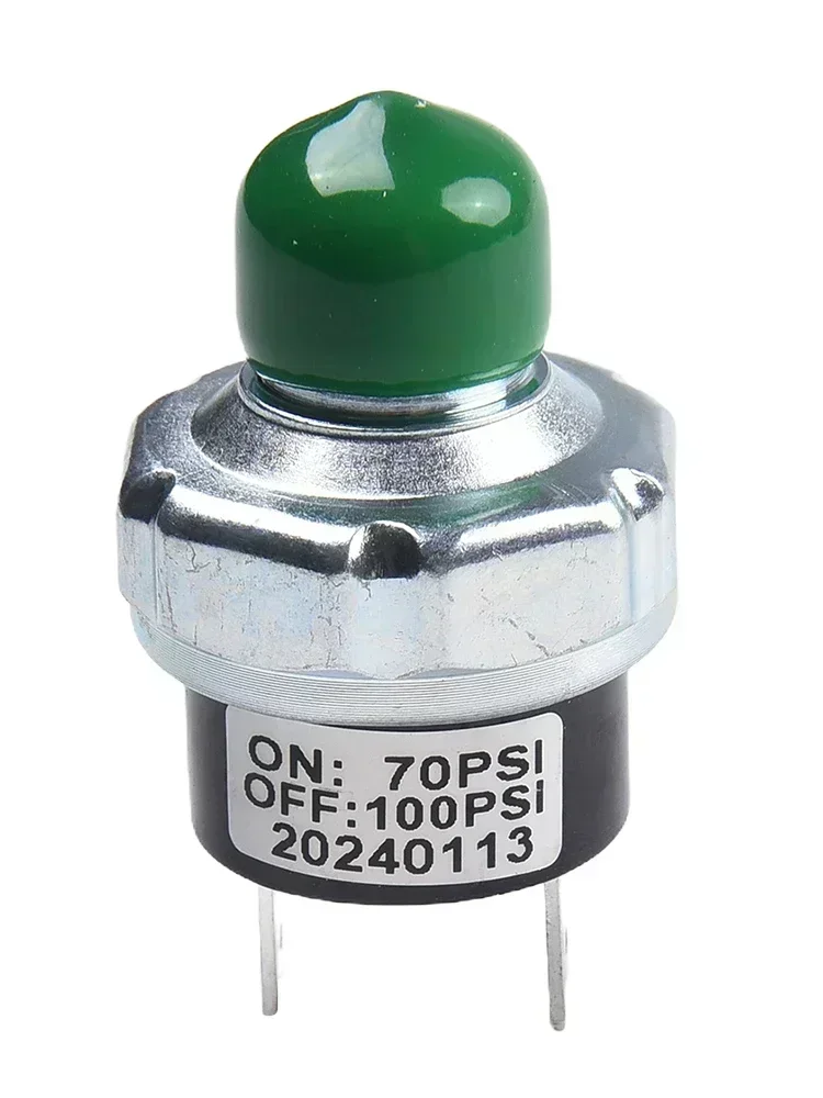 70-100/90-120PSI Pressostato del compressore d'aria 1/4 "NPT 12V/24V per il controllo dell'interruttore in lega di alluminio del serbatoio dell'aria del clacson del treno