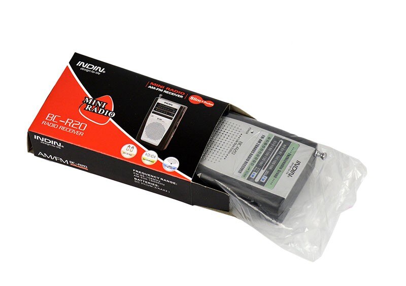 BC-R20 World Universal Antenna Radio Kit Pocket FM AM Radio