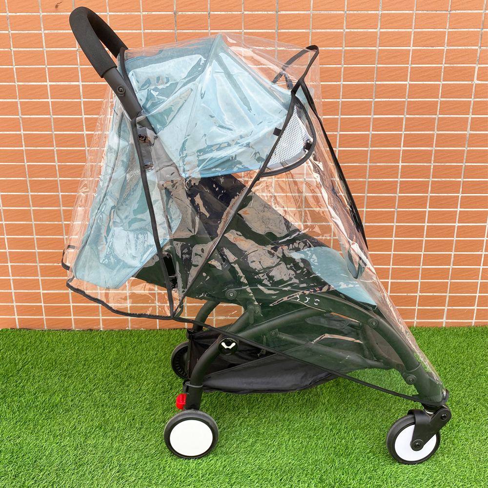 Safety EVA Baby Car Rincoat Baby Stroller Accessories Rain Cover Waterproof Cover for Babyzen Yoyo Yoya Babytime Babysing