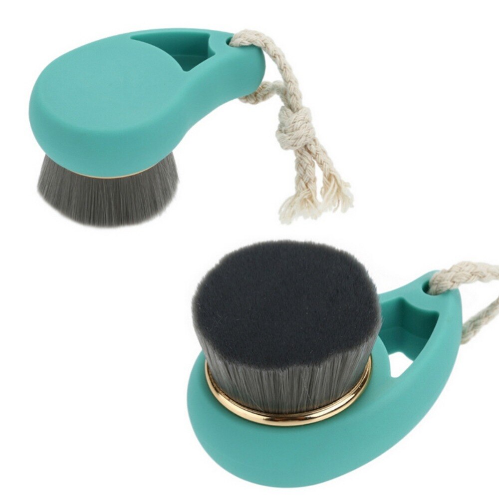 Zachte vezel gezichtsborstel, diepe reiniging, poriënverzorging, gezichtsmassager, wasborstel, gereedschap  jl46