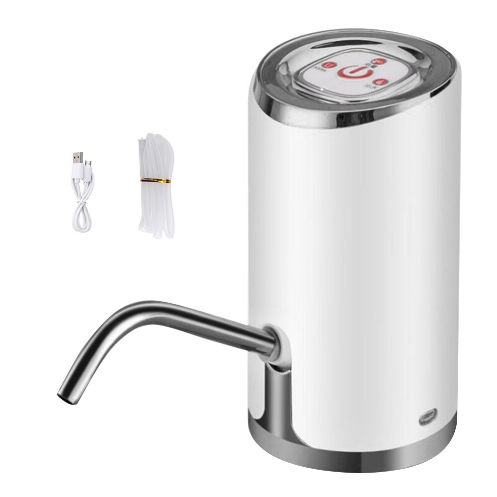Elektrisk automatisk drikkevannsflaskepumpe usb oppladbar smart dispenser elektrisk vannpumpe