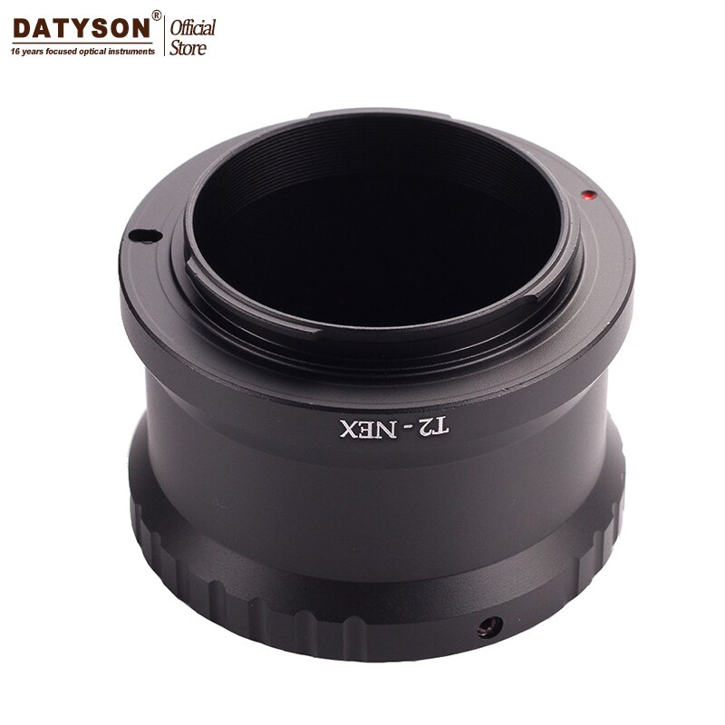 Datyson Camera Adapter Ring T2 Metalen Mount M42x0.75 Voor Canon Olympus M4/3 Sony Nex Micro Camera