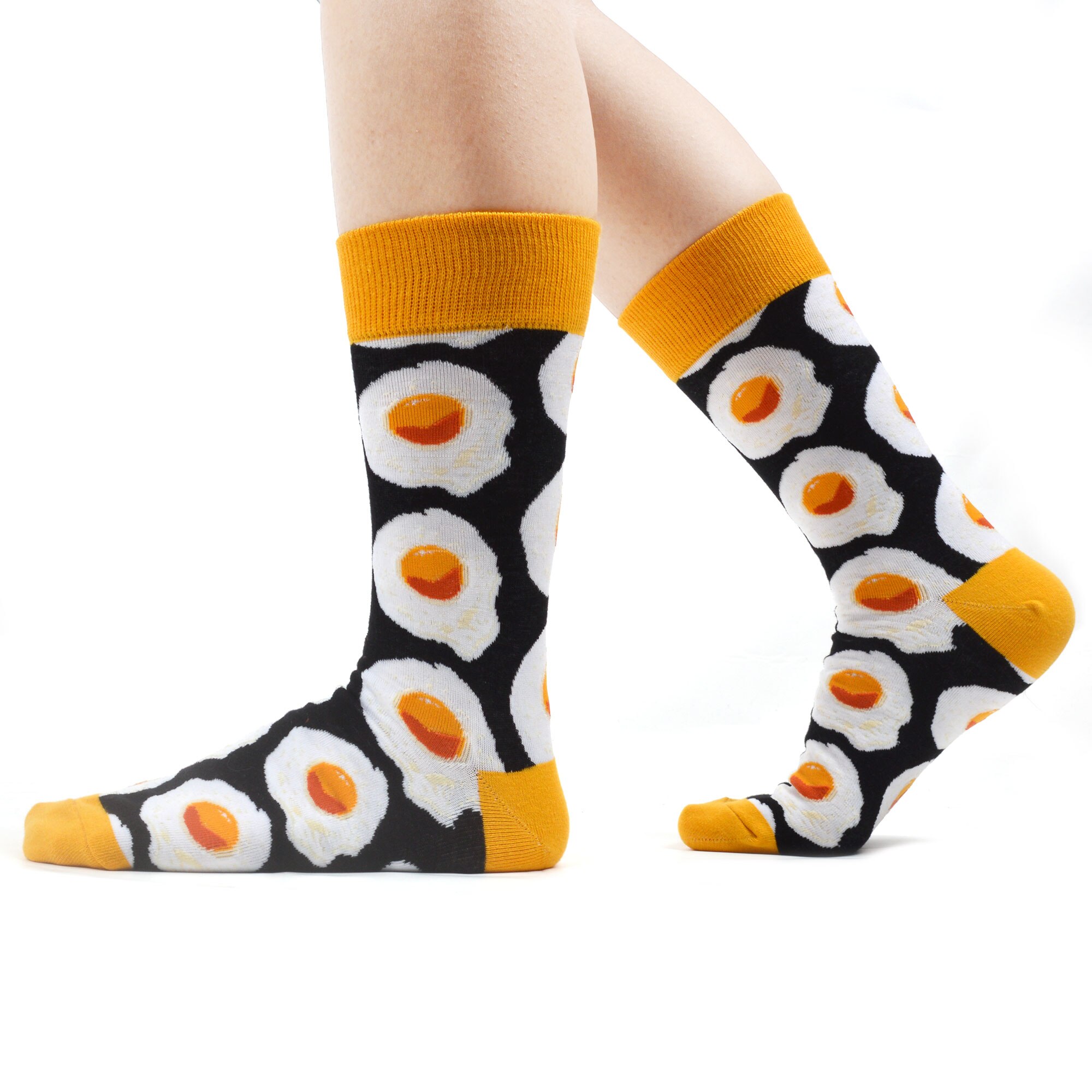 SANZETTI 12 Pairs Women Socks Combed Cotton Colorful Fun Happy Cute Sushi Flowers Pattern Wedding Dress Popular Socks