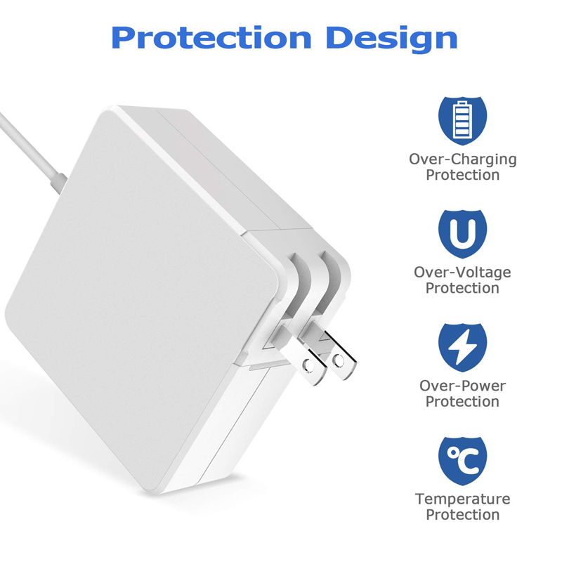 45W 60W 85W Magnetic*1 L-tip Laptop Power Adapter Charger For Apple Macbook Air Pro A1181 A1184 A1278 A1286 A1343 11" 13" 15"
